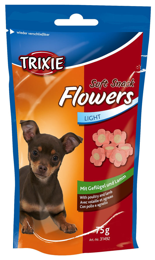 Dropsuri pentru Câini Flowers Light 75 g