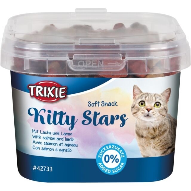 Recompense Kitty Star 140 g cu Somon și Miel