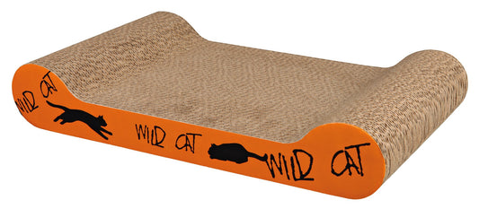 Carton Scratch Me Wild Cat 41 x 7 x 24 cm Portocaliu