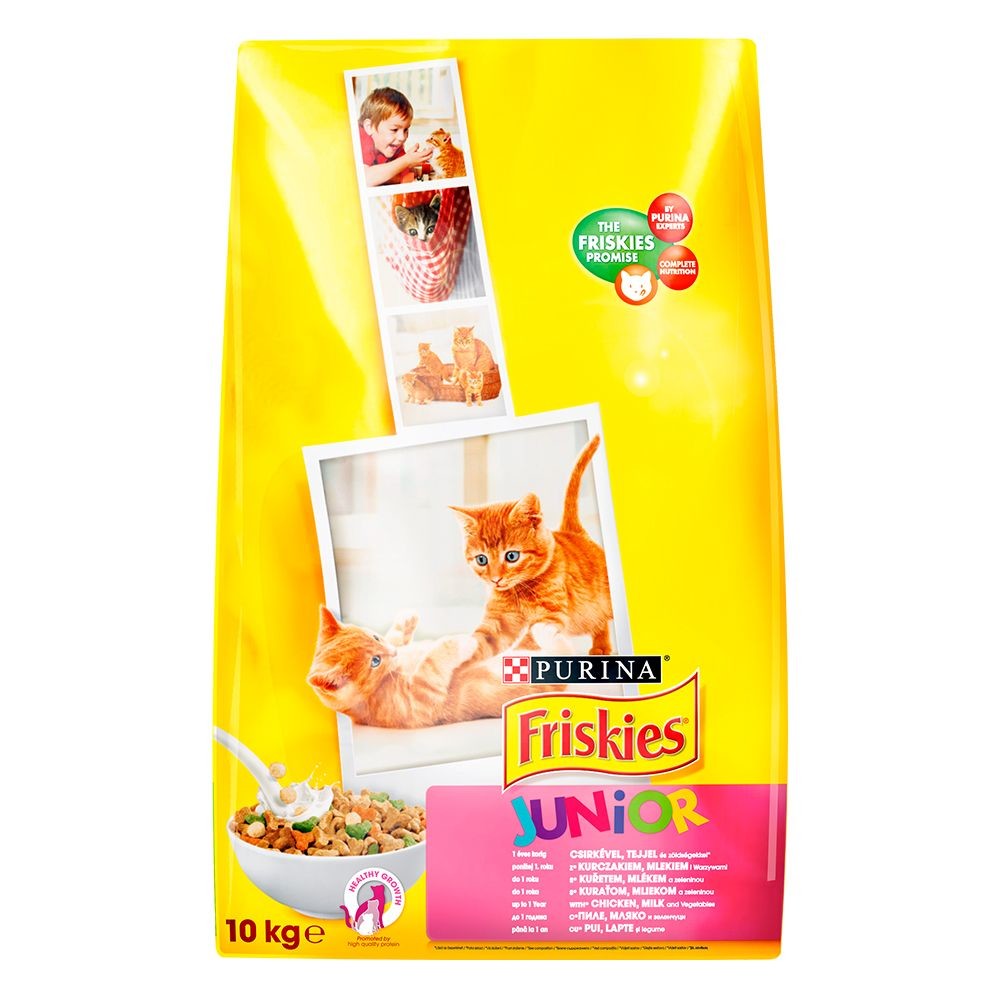 Hrană Uscată pentru Pisici Friskies Cat Kitten Junior 10 Kg